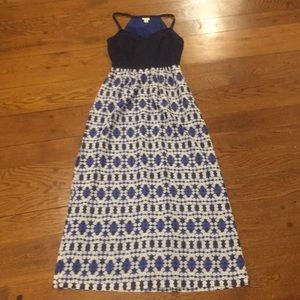 J Crew Maxi Dress Sz 00